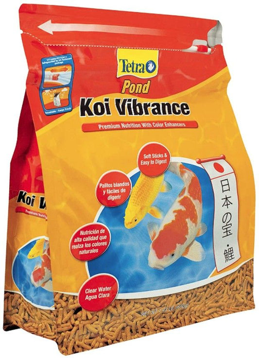 Tetra Pond Koi Vibrance Fish Food - Color Enhancing