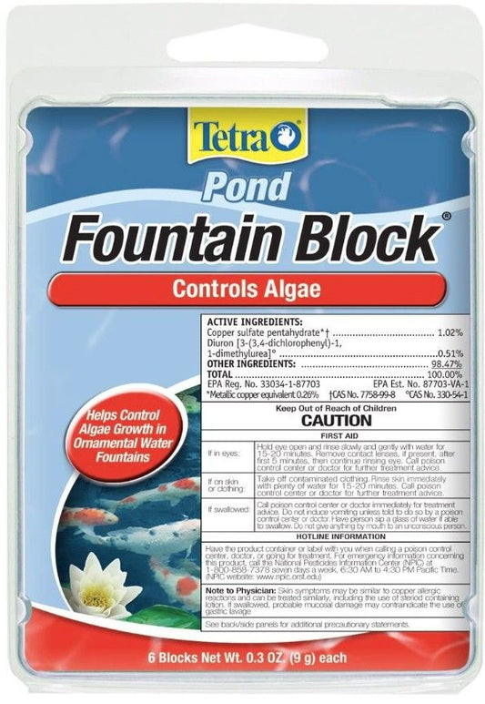 Tetra Pond Fountain Block Algae Control