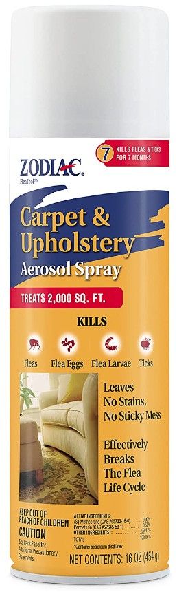 Zodiac Carpet & Upholstery Aerosol Flea Spray