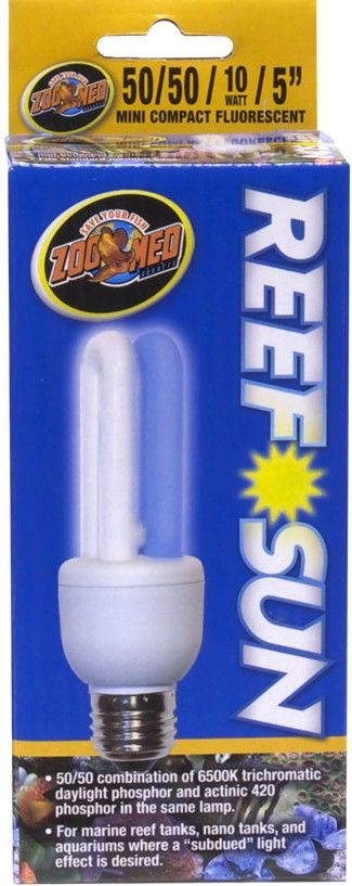 Zoo Med Aquatic Reef Sun 50/50 Compact Flourescent Bulb