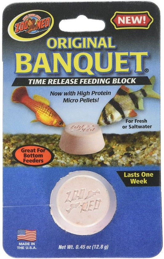 Zoo Med Original Banquet Fish Feeding Block