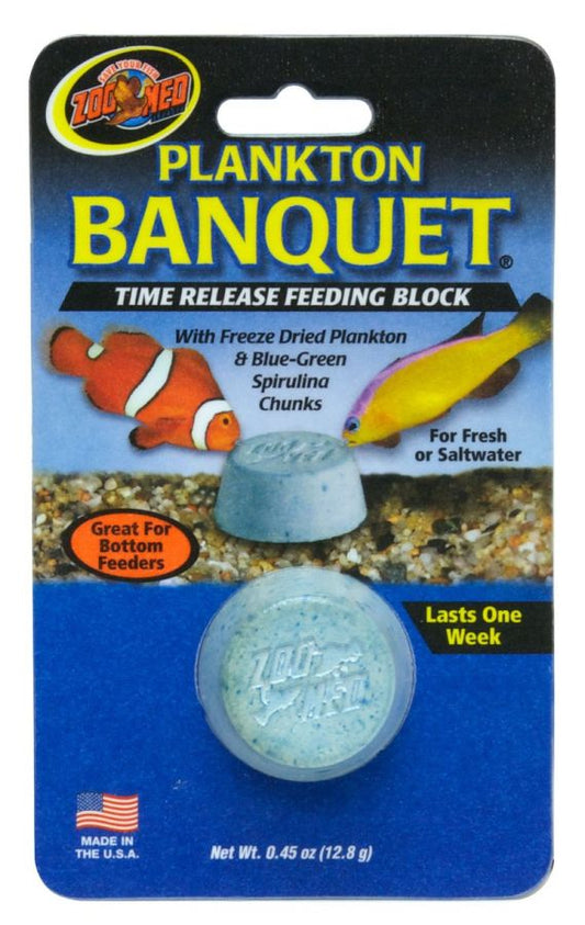 Zoo Med Plankton Banquet Fish Feeding Block