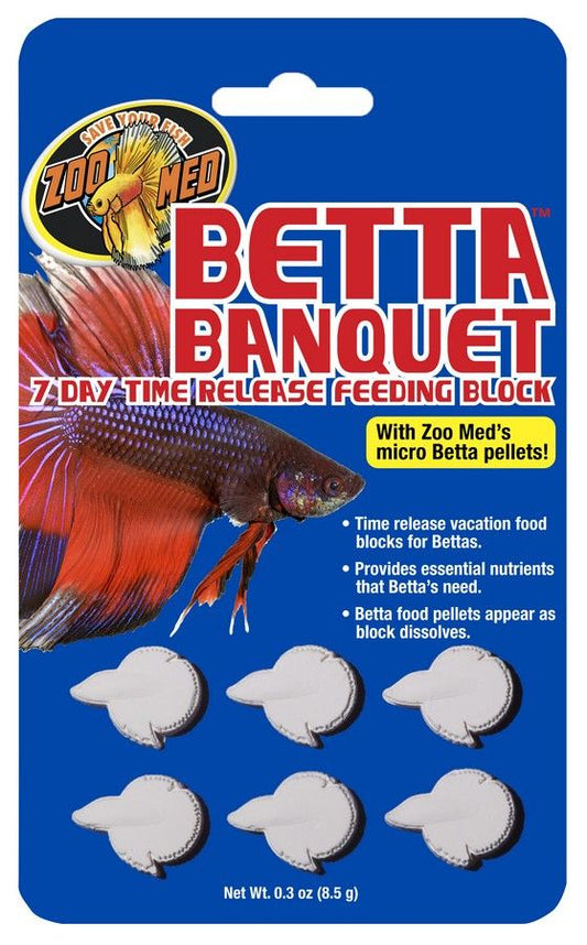 Zoo Med Aquatic Betta Banquet - 7 Day Betta Feeder