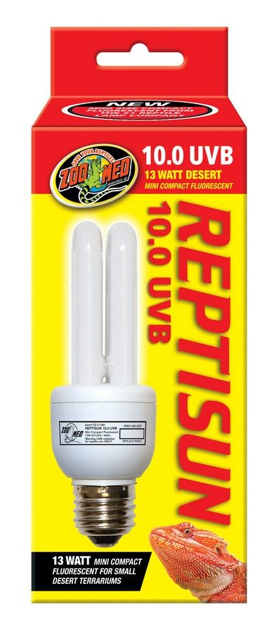 Zoo Med ReptiSun 10.0 UVB Mini Compact Flourescent Replacement Bulb