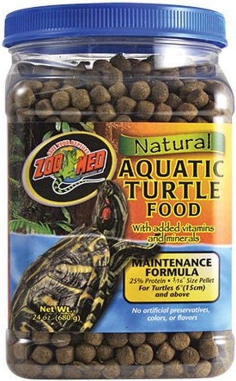 Zoo Med Natural Aquatic Turtle Food - Maintenance Formula (Pellets)