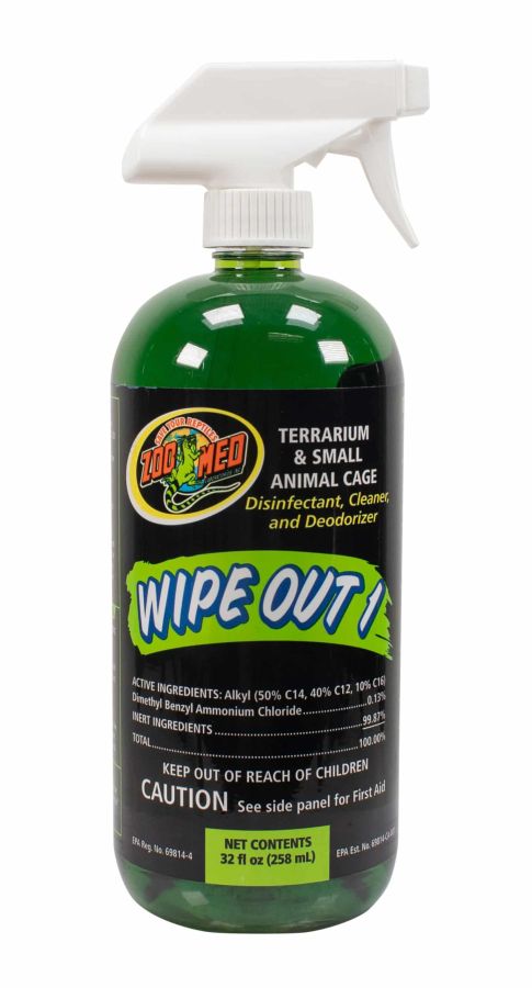 Zoo Med Wipe Out 1 - Small Animal & Reptile Terrarium Cleaner