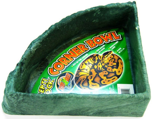 Zoo Med Repti Rock Corner Bowl