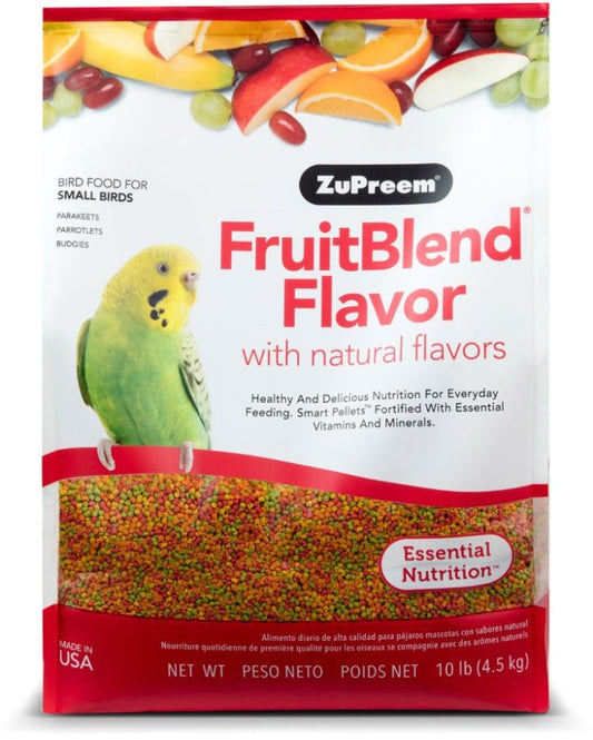 ZuPreem FruitBlend Premium Daily Bird Food - Small Birds