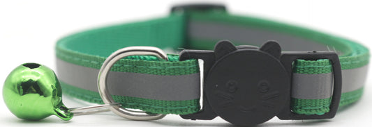 Pet Safety Buckle Detachable Reflective Bell Collar - Super-Petmart