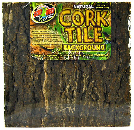 Zoo Med Natural Cork Tile Terrarium Background