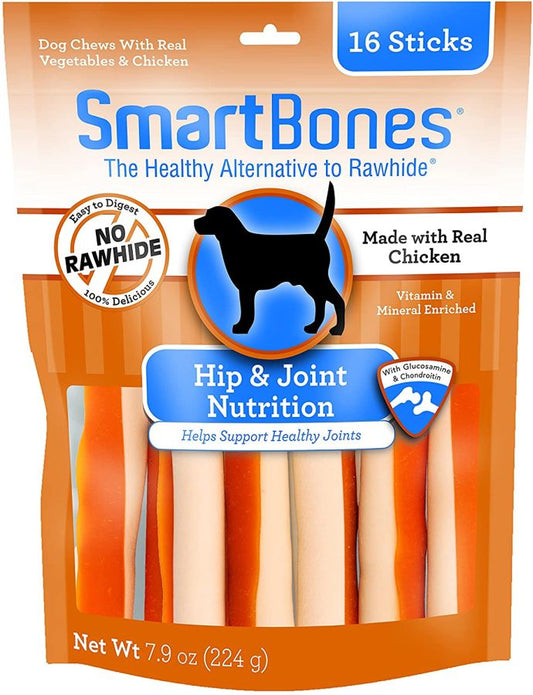 SmartBones Hip & Joint Care Treat Sticks for Dogs - Chicken