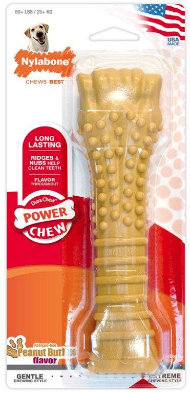 Nylabone Dura Chew Souper Bone - Peanut Butter Flavor