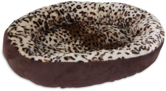 Aspen Pet Round Pet Bedding - Animal Print