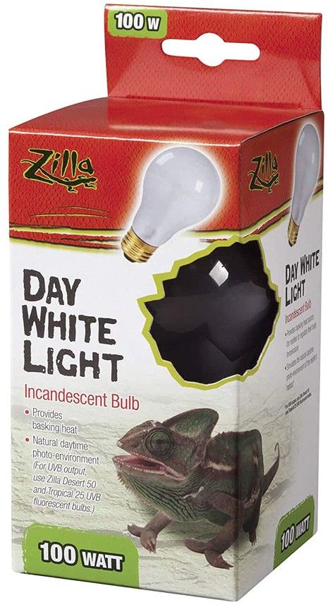 Zilla Incandescent Day White Light Bulb for Reptiles