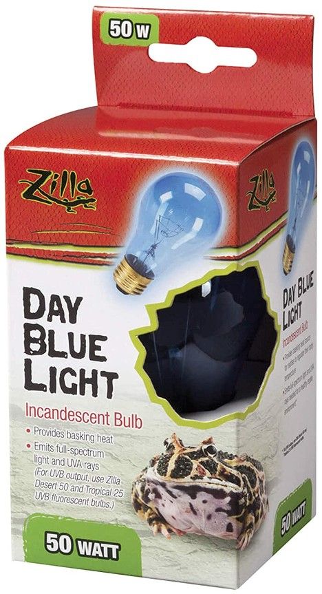 Zilla Incandescent Day Blue Light Bulb for Reptiles