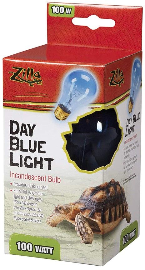 Zilla Incandescent Day Blue Light Bulb for Reptiles