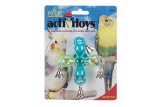 JW Pet ActiviToy Quad-Pod Bird Toy Multi-Color Small Medium