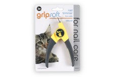 JW Pet GripSoft Cat Deluxe Nail Trimmer Yellow; Gray One Size