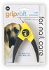 JW Pet Deluxe Dog Nail Trimmer Grey; Yellow Jumbo