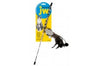 JW Pet Cataction Feather Ball Wand Cat Toy Black, White One Size