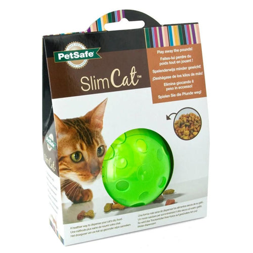 Petsafe Slimcat Feeder Ball Green