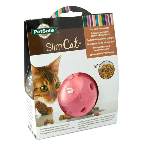 Petsafe Slimcat Feeder Ball Pink