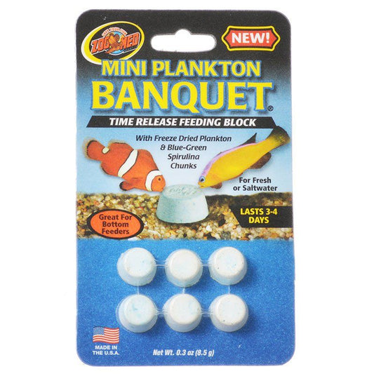 Zoo Med Plankton Banquet Fish Feeding Block