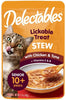 Hartz Delectables Stew Senior Lickable Cat Treats - Chicken & Tuna