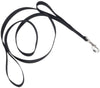 Loops 2 Double Nylon Handle Leash - Black