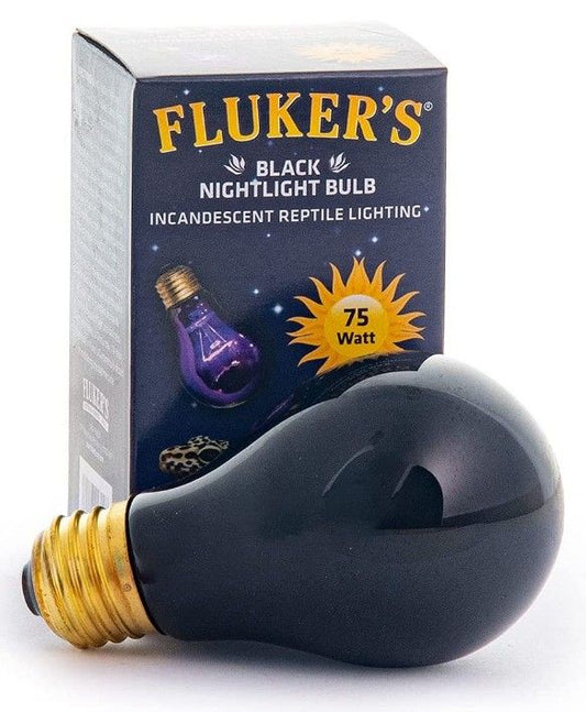 Flukers Black Nightlight Incandescent Bulb