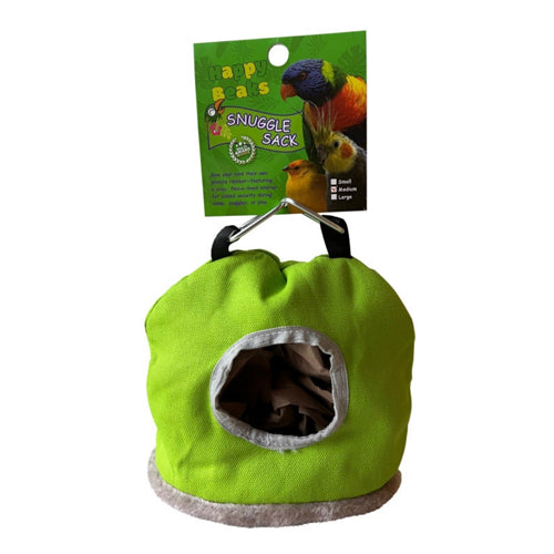 A & E Cages Happy Beaks Snuggle Sack Bird Hut
Assorted, 1ea/MD