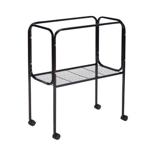 A & E Cages Happy Beaks Cage Stand for 26x14 Cages Black, 2ea/2 pk