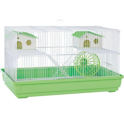 A&E Cages Nibbles Hamster  Gerbil Cage Deluxe 2Level: 2ea/18In X 11In X 16 in: 2 pk