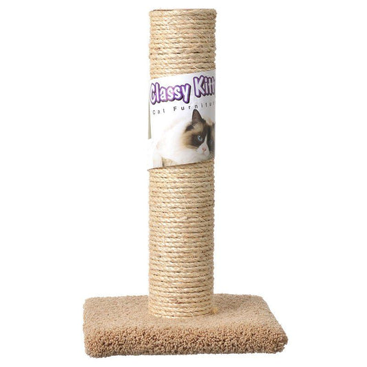 Classy Kitty Cat Sisal Scratching Post