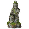 Exotic Environments Ancient Buddha Statue with Moss Aquarium Ornament