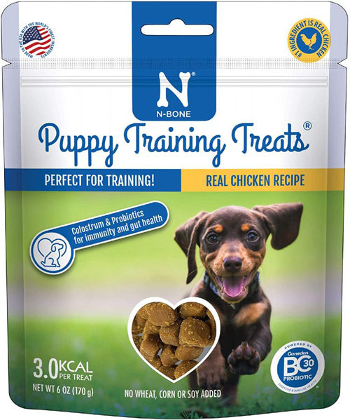 N-Bone Puppy Training Soft Treats Chicken 6 oz