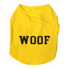 Fashion Pet Cosmo Woof Tee Yellow Extra Small