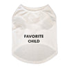 Fashion Pet Cosmo Favorite Child Tee White Small