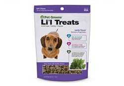 Pet Greens Lil Treats Soft Dog Chews Lamb 6 oz