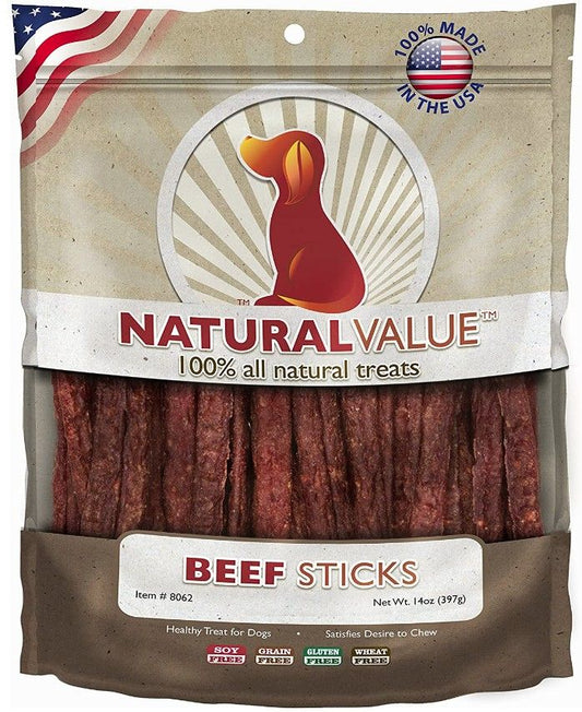 Loving Pets Natural Value Beef Sticks