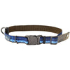 K9 Explorer Sapphire Reflective Adjustable Dog Collar