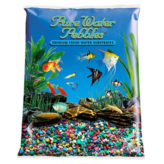 Pure Water Pebbles Aquarium Gravel - Rainbow