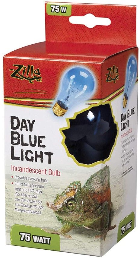 Zilla Incandescent Day Blue Light Bulb for Reptiles