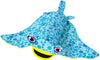 Outward Hound Floatiez Stingray Floating Dog Toy Blue Large