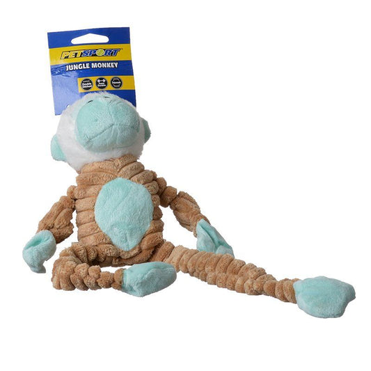 PetSport Tuff Squeak Jungle Monkey Toy