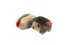Aspen Hedgehog and Hotdog with Squeakers Small Dog and Puppy Toy Multi-Color Small 2 Pack