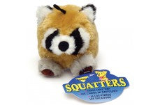 Booda Squatter Dog Toy Raccoon Medium