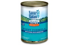 Natural Balance Pet Foods Ultra Wbh Chicken, Duck and Brown Rice Puppy Formula Canned Dog Food 12Ea/13 Oz