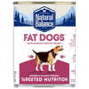 Natural Balance Pet Foods Targeted Nutrition Fat Dogs Chicken and Salmon Can Dog Food 12Ea/13 Oz