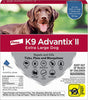 Advantage II Single Dose XLarge Dog Blue